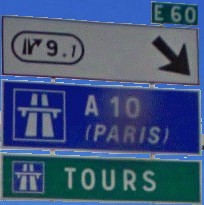 Exit to Tours